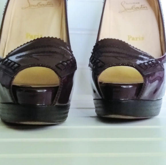 Authentic Christian Louboutin platform heels - Picture 8 of 10